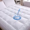 WhatsBedding Cotton Waterproof Queen Mattress Pad