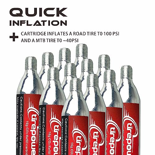 Ctrepower Co2 Bike Tire Inflator with Cartridges - Image 5