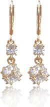 ZOURO DEJANDO HUELLA HIDALGUNSE Cufflink Laminated 214 Rhombus Earrings