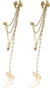 ZOURO DEJANDO HUELLA HIDALGUNSE Cufflink Earrings 18k Gold #269