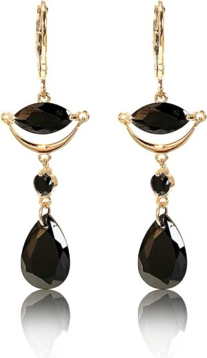 ZOURO DEJANDO HUELLA HIDALGUNSE Cufflink Laminated 250 Black Stone Earrings