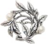 NOVICA Artisan Handcrafted Cultured Pearl Brooch