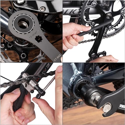 cyclists 22 PCS Portable Bike Repair Tool Kit - Image 4