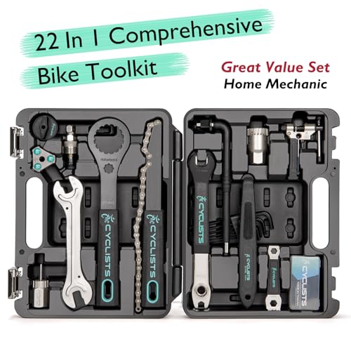 cyclists 22 PCS Portable Bike Repair Tool Kit - Image 2
