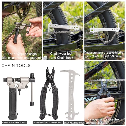 cyclists 7 Piece Bicycle Repair Tool Kit - Image 5