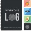 Workout Log Gym Daily Fitness Workout Planner – A5 Size