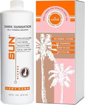 Giesee Dark Sunsation Self Tanning Solution