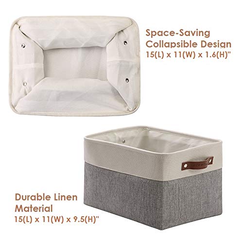 DECOMOMO Fabric Storage Baskets for Shelves - Image 2