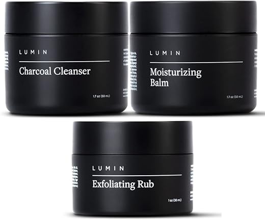 Lumin Deep Cleanse Trio Men's Skincare Kit