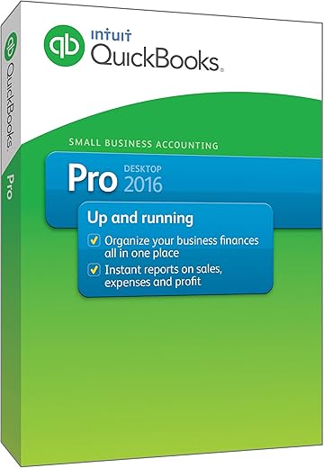 QuickBooks Desktop Pro 2016 Accounting Software