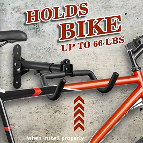 DIRZA Adjustable Wall Mount Bike Rack - Image 2