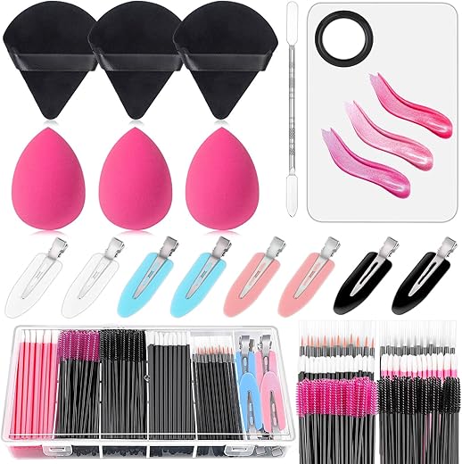 shynek Disposable Makeup Applicators Kit