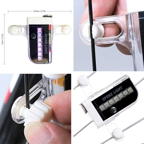 Dorras Waterproof LED Bike Wheel Lights - Image 3