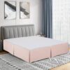 Cathay Home Double Brushed Microfiber Pleated Bed Skirt