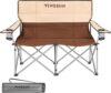 VIVOSUN Double Camping Chair, Padded Folding Loveseat