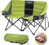 VILLEY Double Camping Chair with Cooler Bag