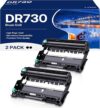 MCYCOLOR DR730 Drum Unit for Brother Printers (2 Pack)