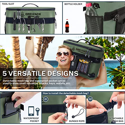 Dreizack Waterproof Kayak Cooler for Lawn-Chair Seat - Image 2