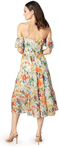 Dress the Population River Fit and Flare Midi Dress - Image 3