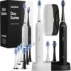 Aquasonic Duo Series Ultra Whitening Electric Toothbrushes