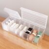 Yikola Dual-Lid Cable Storage Organizer Box