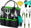 Craft911 Durable 22-Piece Rust-Proof Garden Tools