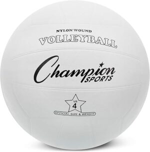Champion Sports Durable Rubber Volleyball for All Levels