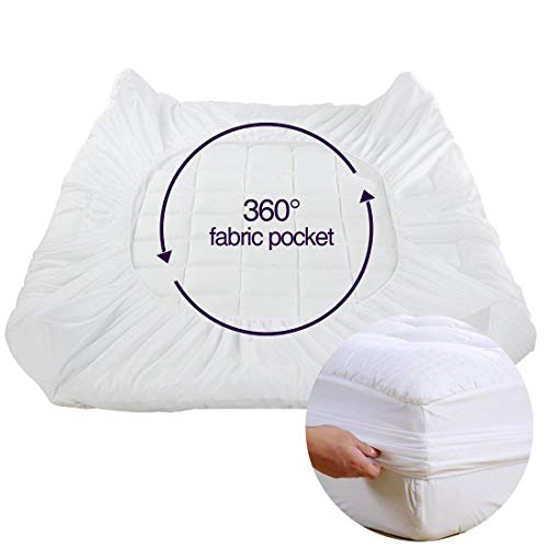 EASELAND Queen Size Quilted Mattress Protector - Image 5