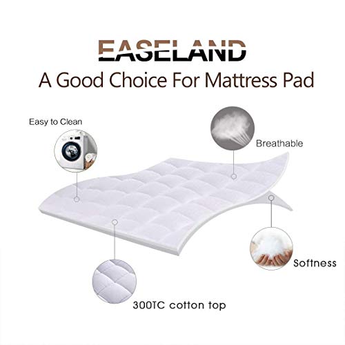 EASELAND Queen Size Quilted Mattress Protector - Image 2