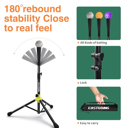 Eastgoing Heavy Duty Portable Travel Batting Tee - Image 3