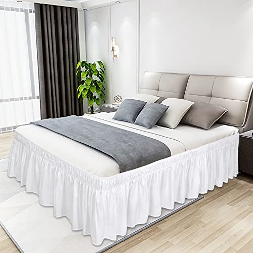 Easy-Going Adjustable Elastic Bed Skirt, Twin/Full - Image 2
