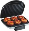 Hamilton Beach Electric Indoor Grill, 6-Serving, Nonstick Plates