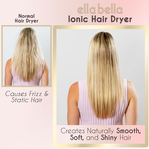 ELLA BELLA Professional Ionic Hair Dryer With Diffuser - Image 3