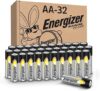 Energizer AA Alkaline Batteries, 32-Pack