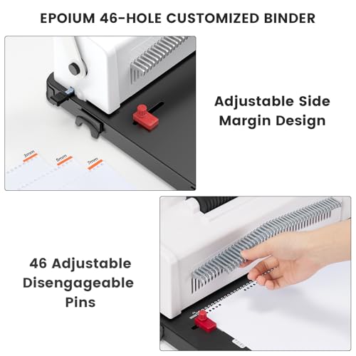 Epoium Manual Spiral Coil Binding Machine - Image 4