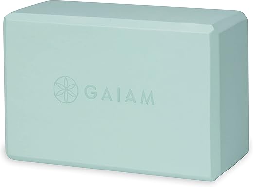 Gaiam EVA Foam Yoga Block - Soft Non-Slip