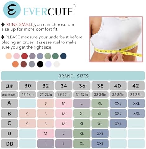 Evercute Strappy Padded Cross Back Sport Bras - Image 5