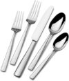 Mikasa Everett 101-Piece Stainless Steel Flatware Set