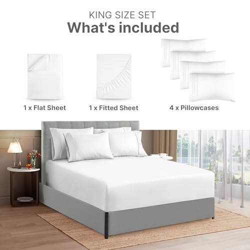 Extra Deep King 6-Piece Cooling Sheets - Image 2