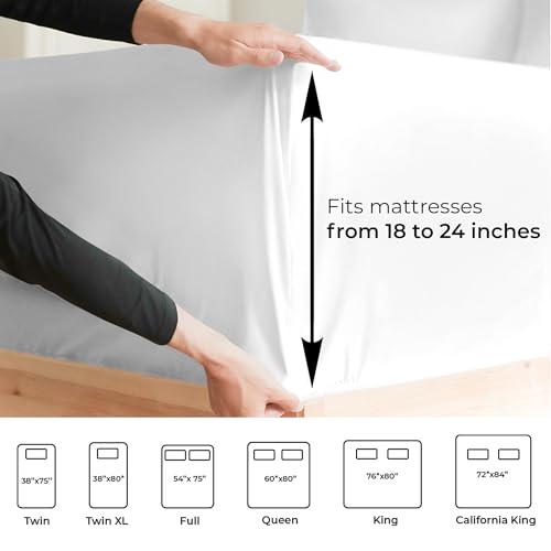 Extra Deep King 6-Piece Cooling Sheets - Image 3