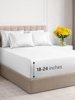 Extra Deep King 6-Piece Cooling Sheets