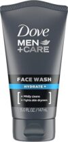 DOVE MEN + CARE Face Wash Hydrate Plus, 5 Fl Oz