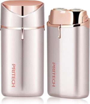 PRITECH Dual Blades Facial Hair Removal