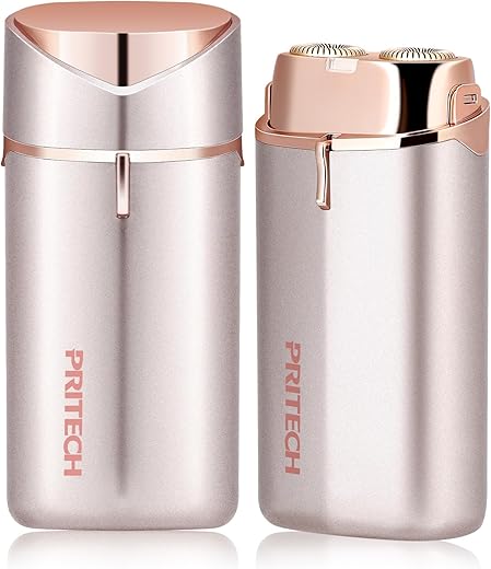 PRITECH Dual Blades Facial Hair Removal