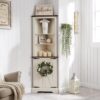 OKD Farmhouse Corner Cabinet with Barn Door