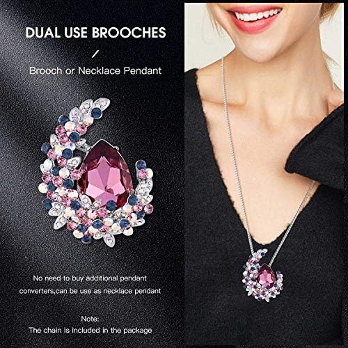 Fashion Rhinestone Crystal Brooch - Image 2