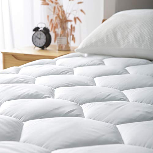 Favorland Ultra Soft Queen Mattress Pad Cover - Image 3