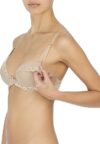 Natori Feathers Contour Plunge Maternity Nursing Bra