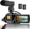 ALSONE FHD Vlogging Camcorder with Microphone