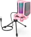 FIFINE USB RGB Gaming Microphone